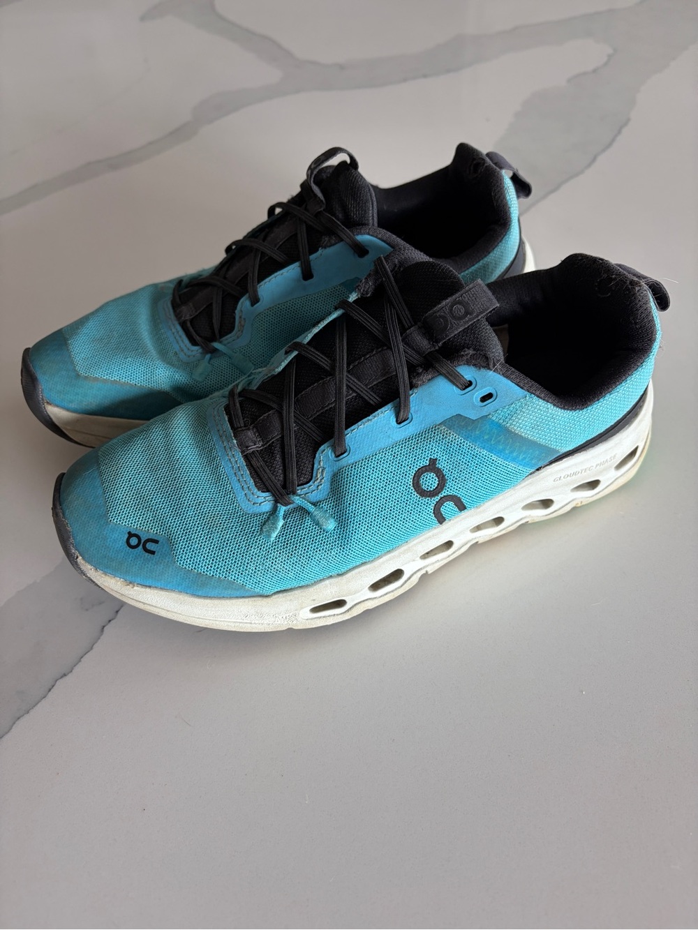 On Cloud Kids' Lightweight Blue Running Sneakers